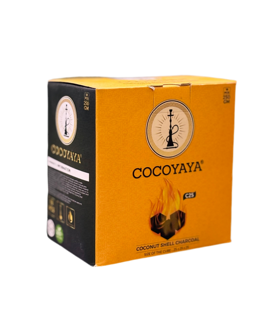 Cocoyaya Premium Hookah Charcoal – 250g (18 Pieces)